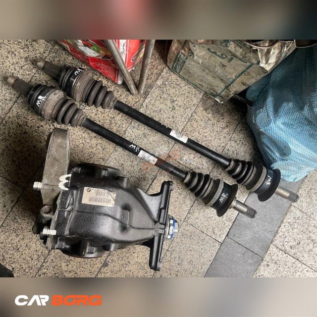 مجموعه دیفرانسیل عقب و پلوس BMW استوک F25